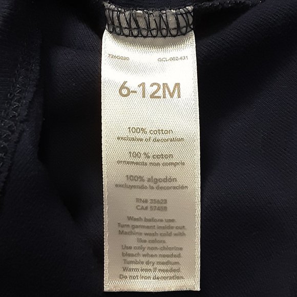 ❄️ 6-12m | Carter's | "Little Hero" Bodysuit/Onesie - Picture 5 of 5